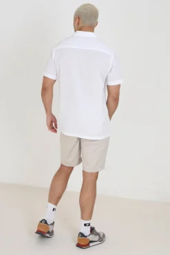 Camisa de manga corta con botones