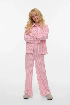 Camisa de manga larga y cuello de solapa