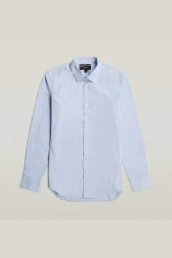 Camisa de manga larga y corte ajustado