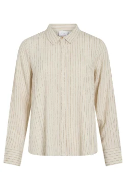 Camisa de rayas con viscosa