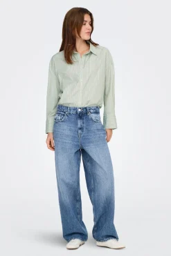 Camisa de rayas manga larga