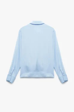 Camisa de sat&eacute;n