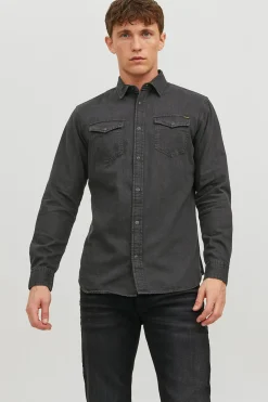 Camisa denim regular