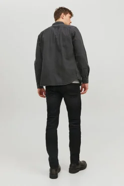 Camisa denim regular