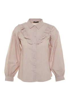 Camisa detalle volantes