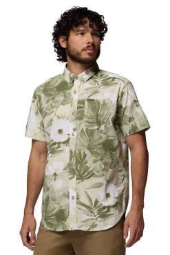 Camisa estampada de manga corta