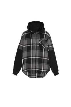 Camisa Felpa Combinada