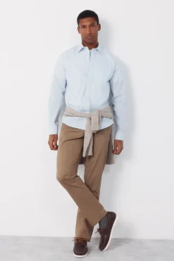 Camisa lisa popel&iacute;n