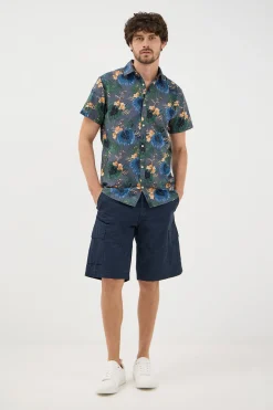 Camisa manga corta confort fit