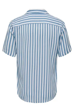 Camisa manga corta rayas