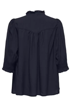 Camisa manga el&aacute;stica talla grande