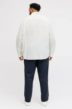 Camisa manga larga con lino