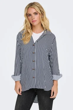 Camisa manga larga fluida