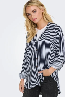 Camisa manga larga fluida