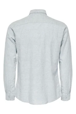 Camisa manga larga lino