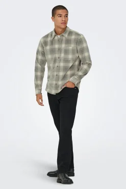 Camisa manga larga pana