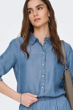 Camisa manga larga vaquera