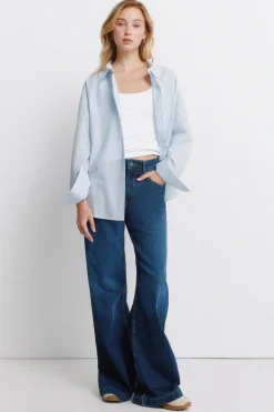 Camisa oversize rayas