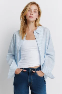 Camisa oversize rayas
