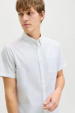 Camisa oxford manga corta