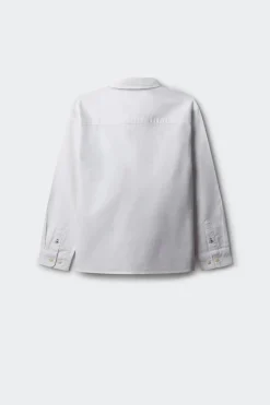 Camisa oxford patch ni&ntilde;o