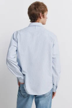 Camisa oxford rayas wrinkle free