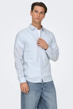 Camisa oxford slim fit