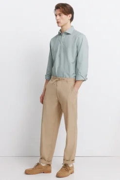 Camisa polera oxford ligero