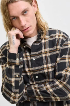 Camisa regular fit cuadros