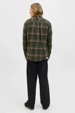 Camisa regular fit cuadros