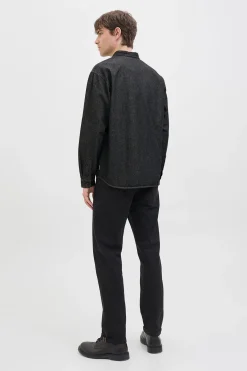 Camisa regular fit denim