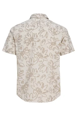 Camisa regular fit estampada