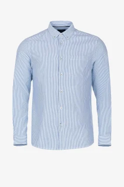 Camisa Regular Fit Oxford Rayas