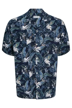 Camisa relaxed fit manga corta