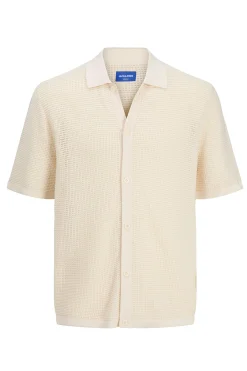 Camisa relaxed fit punto