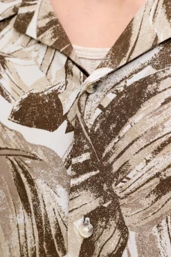 Camisa relaxed fit viscosa