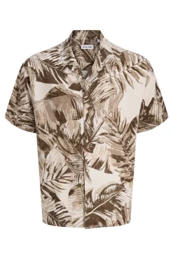 Camisa relaxed fit viscosa