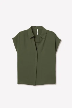 Camisa relaxed minimalista