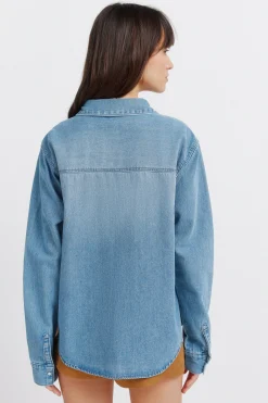 Camisa vaquera canes&uacute;