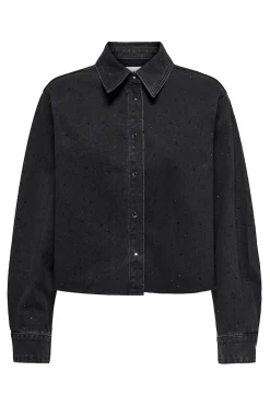 Camisa vaquera cropped