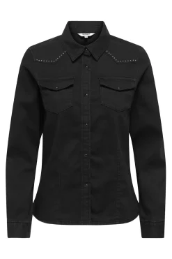 Camisa vaquera tachuelas