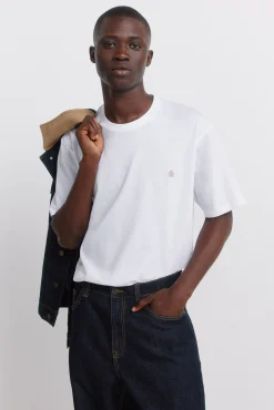 Camiseta b&aacute;sica logo springfield