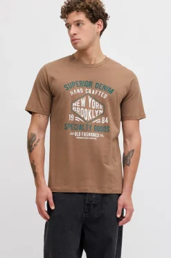 Camiseta b&aacute;sica manga corta