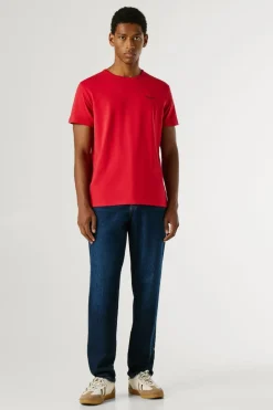 Camiseta b&aacute;sica manga corta logo