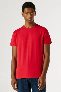 Camiseta b&aacute;sica manga corta logo