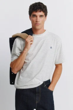 Camiseta b&aacute;sica rayas