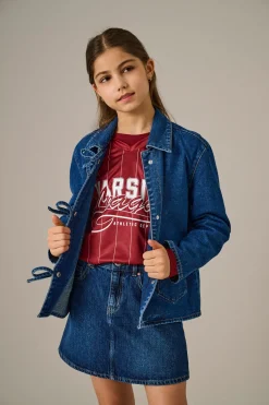 Camiseta béisbol niña