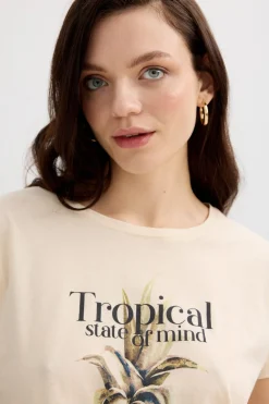 Camiseta con estampado