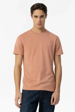 Camiseta de Algod&oacute;n con Relieve