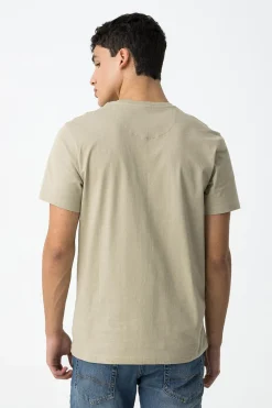 Camiseta de Algod&oacute;n con Relieve